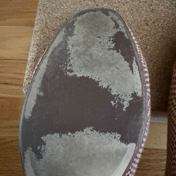 Rothy's Square Camel Herringbone Plaid Size 9 Flats - Picture 9 of 9